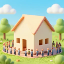 crowd body skin person building house real estate land nature interior vehicle