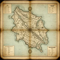 old map, sci fi