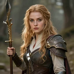 alice eve portrait as a dnd character fantasy art.