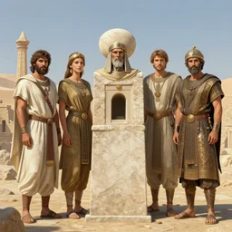 ancient persian civilization, realistic detailed digital art by maxwell boas jessica rossier christian dimitrov anton fadeev trending on artstation cgsociety rendered in unreal engine 4 k hq