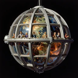 asimov space habitat biosphere by syd mead, boris vallejo, julie bell, luis royo, frank frazetta, frank frazetta, ken kelly, simon bisley, richard corben