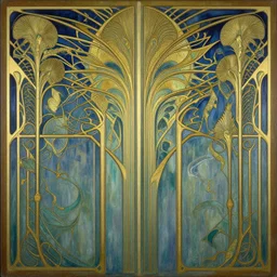 a streamline moderne, art nouveau, dieselpunk painting in the style of donato giancola, and in the style of charlie bowater, and in the style of charles dulac. symmetry!!, smooth, sharp focus, semirealism, intricate ultrafine background detail.