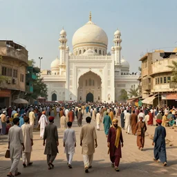 photojournalism photography of Karachi, detailed, digital art, trending on ArtStation