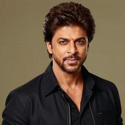 a portrait of Shah Rukh Khan by Martin Schoeller, photorealistic, global lighting