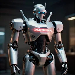 i want to thank you, please, thank you, oh yeah,, cybertronic robot, cinematic, volumetric lighting, f 8 apeture, eastman 5 3 8 4 film,
