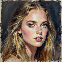 portrait of cara delevingne painted in jacek yerka style drawn by vania zouravliov and takato yamamoto, inspired by fantasy stories, intricate acrylic gouache painting, high detail, sharp high detail, artstation
