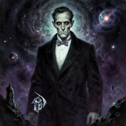 Azatoth in omniverse, Lovecraft, scary, god, cosmos