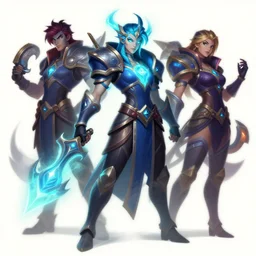 akshan league of legends wild rift hero champions arcane fantasy digital painting bioluminance alena aenami artworks in 4 k design by lois van baarle by sung choi by john kirby artgerm and greg rutkowski and magali villeneuve tank support marksman mage fighter assassin,