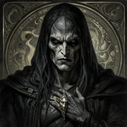 portrait of dark and mysterious and eerie and ominous he - man, cinematic, epic, highly detailed, intricate, sharp details, illustration, artwork by artgerm and greg rutkowski and alphonse mucha
