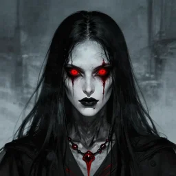 the biboran cult, man's with red eyes