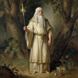 A druid by Jean Delville