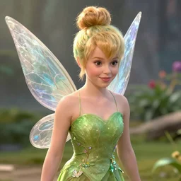 Christina Hendricks as Tinkerbell,