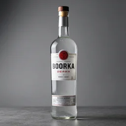 a bottle of vodka