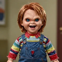 screaming chucky doll agent 0 0 7