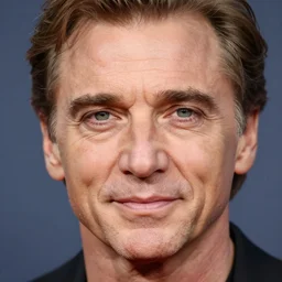 Christoph Waltz, clean face