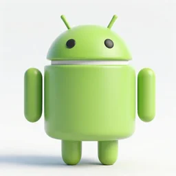 an android that looks like a real person. cute. cartoon. high quality.