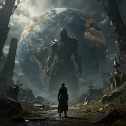 show something that is unknown to the world , fantasy, dark fantasy, Unreal engine 5, realistic,