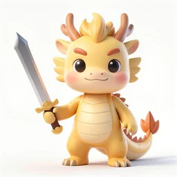 a cartoon of a dragon holding a sword, a character portrait by chris rallis, deviantart contest winner, fantasy art, concept art, d & d, artstation hd