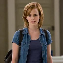Movie still of Emma Watson in American Pie