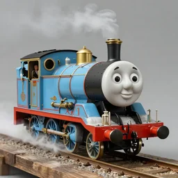 1 8 th century chinese art, steampunk thomas the tank engine
