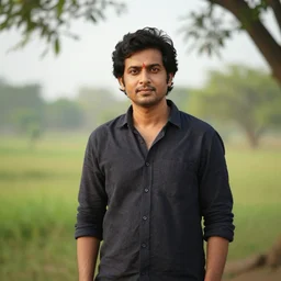 a portrait of a character in a scenic environment by Atul Kasbekar