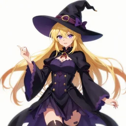 The evil witch from hyperdimension neptunia called Arfoire