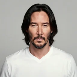 Keanu Reeves, artwork by Daniel Merriam,