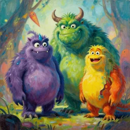 a beautiful painting of an aaahh!!! real monsters by james gurney and beeple | engine :. 5 | portrait