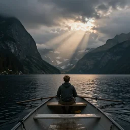 tommy michaelson in a boat