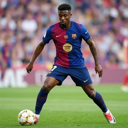 Ousmane Dembélé from Barcelona as The Witcher