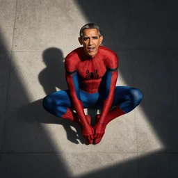 barack obama as spiderman