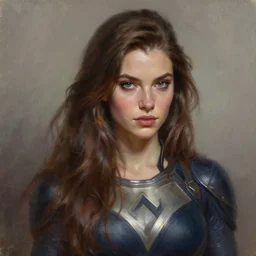 perfectly - portrait of a beautiful female magical dc character, intricate, highly detailed, digital painting, loose brush strokes, realistic shaded lighting, artstation, concept art, smooth, sharp focus, illustration, realism, oil painting, unreal engine 5, 8 k, art by sam spratt and peter mohrbacher