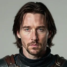 keanu reeves as a dnd knight, closeup portrait by gaston bussiere, craig mullins, symmetry!!, realistic face