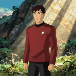 lieutenant commander worf, klingon, star trek : the next generation, studio ghibli