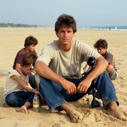 a film still from the sandlot ( 1 9 9 3 )