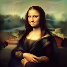 mona lisa background only