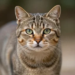 a feline hippo - cat - hybrid. animal photography,