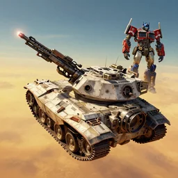a gigantic hard surface military hardware digital movie camera shaped spaceship m1 tank pulse rifle plasma rifle floating in the sky, maschinen krieger, ilm, beeple, star citizen halo, mass effect, transformers, elysium, warm saturated colours