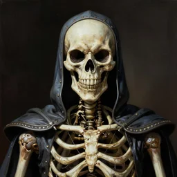 portrait of Skeletor from Society (1989), intricate, highly detailed, centered, digital painting, artstation, concept art, smooth, sharp focus, illustration, artgerm, donato giancola, Joseph Christian Leyendecker, WLOP, Artgerm