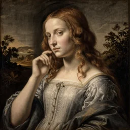 beautiful circe, art by jan van eyck