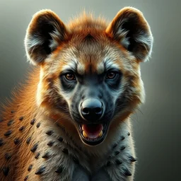hyena themed wallpaper, realistic, hdr, hdd, 8 k