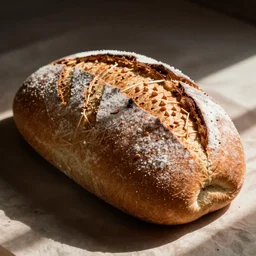 fuzzy bread, hyperrealistic art