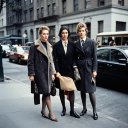 a film photograph of the nouveaux riche in new york city in the 1 9 7 0 s inspired by diane arbus