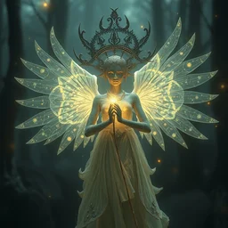 by chet zar and alexander jansson, visually stunning, cinematic, ultra realistic, hyper realism, 1 2 k, epic, octane render, unreal engine, vfx, maya, brilliant character design : amazing shape language, fantastic designs : a perfect angelic being, nature witnessing itself through us : prismatic, the royal house of wands, souls inspired