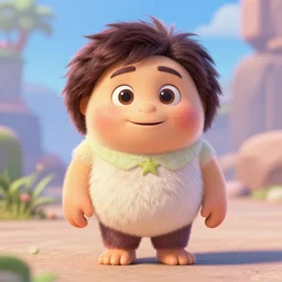 a 3D render of a new dreamworks pixar character