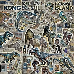 movie Poster by drew struzan, Tom cruise vs carnivore dinosaur, raptor, Tyrannosarus Rex, from kong skull Island (2017), from jurassic World (2015), from pacific rim (2013) from King kong (2005), trex from godzilla (2014), from guardians of the galaxy, from transformers, cgsociety, ArtStation, by Frank frazetta, by drew struzan, alosaurus, spinosaurus, velociraptor