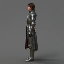side profile concept art by thomas blackshear, imogen poots as a knight, octane render, matte painting, by and hsiao ron chen, artgerm, lawren harris, eve ventrue, magali villeneuve, jeremy lipkin, rob rey, christophe vacher