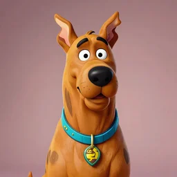 portrait of shaggy from scooby doo