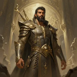 image of emad mostaque fantasy artwork epic detailed and intricate digital painting trending on artstation by wlop octane render