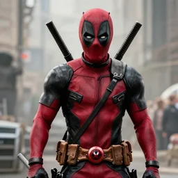 movie Guillermo del Toro as Deadpool, cinematic, 4k, hd, realistic